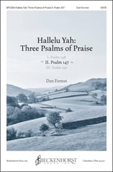 Psalm 147 SATB choral sheet music cover